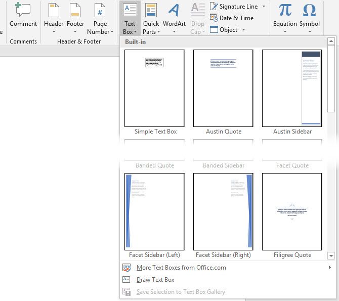 How to Add Custom Design Text Boxes in Microsoft Word Documents