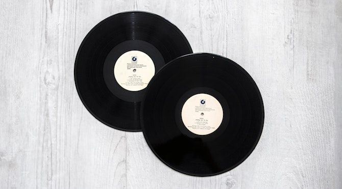 Two Vinyl Records