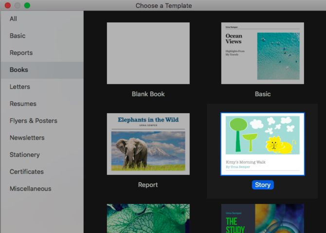 use mac pages to create ebook for kindle