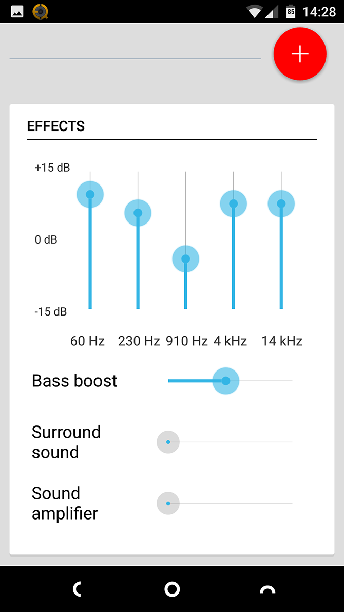 Android Equalizer Boost