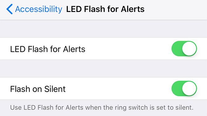 LED Flash Alert