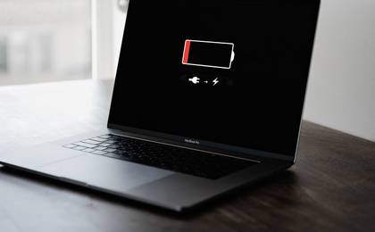 MacBook showing no battery screen