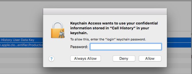 get my mac to stop asking for keychain password?