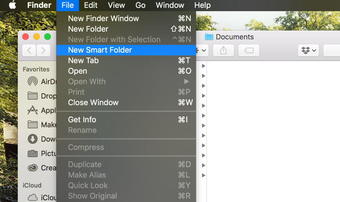 New Smart Folder Finder