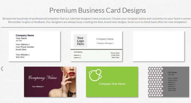 Cheap business cards from Overnight Prints