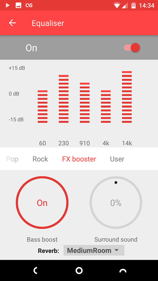 Podcast Addict Equalizer Android