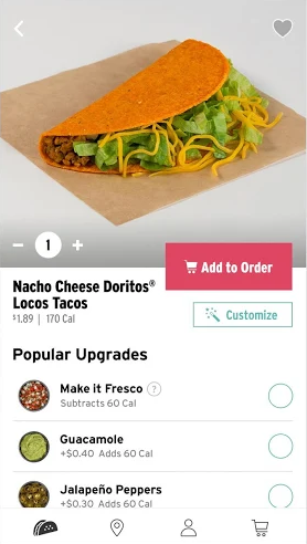 Taco Bell Android App 2