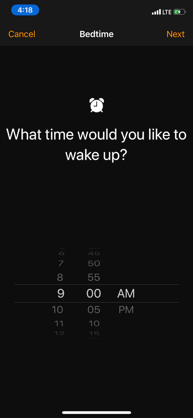 Bedtime Mode Clock app 1