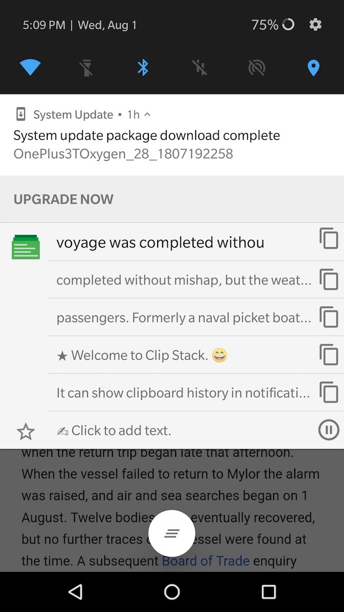 Clip Stack Android Annoyances 2
