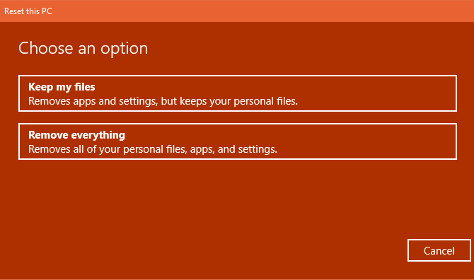 4 Möglichkeiten, Ihren Windows-Computer auf die Werkseinstellungen zurückzusetzen - Keep My Files or Remove Windows 10