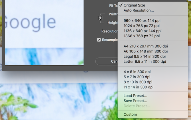how to properly resize images in photoshop