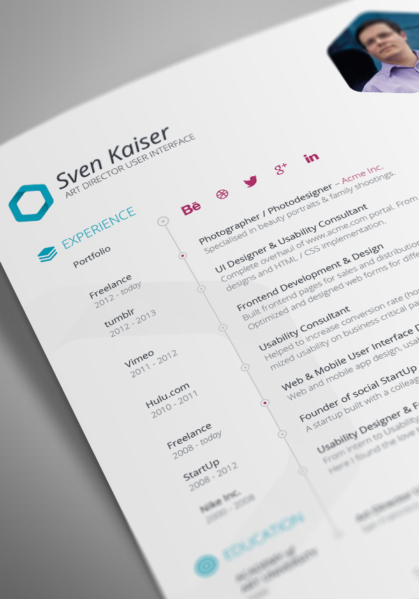clean-indesign-resume-template