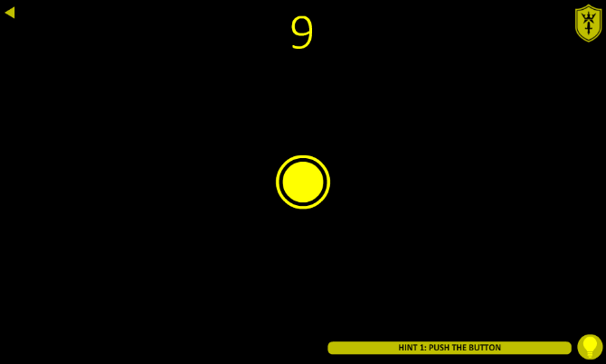 Yellow abstract puzzle flash game