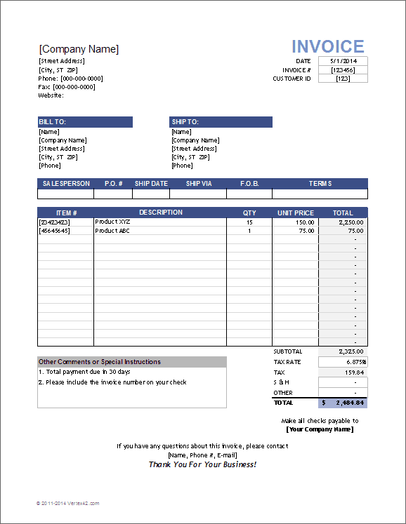 10 Simple Invoice Templates Every Freelancer Should Use 10 Simple Invoice Templates Every Freelancer Should Use