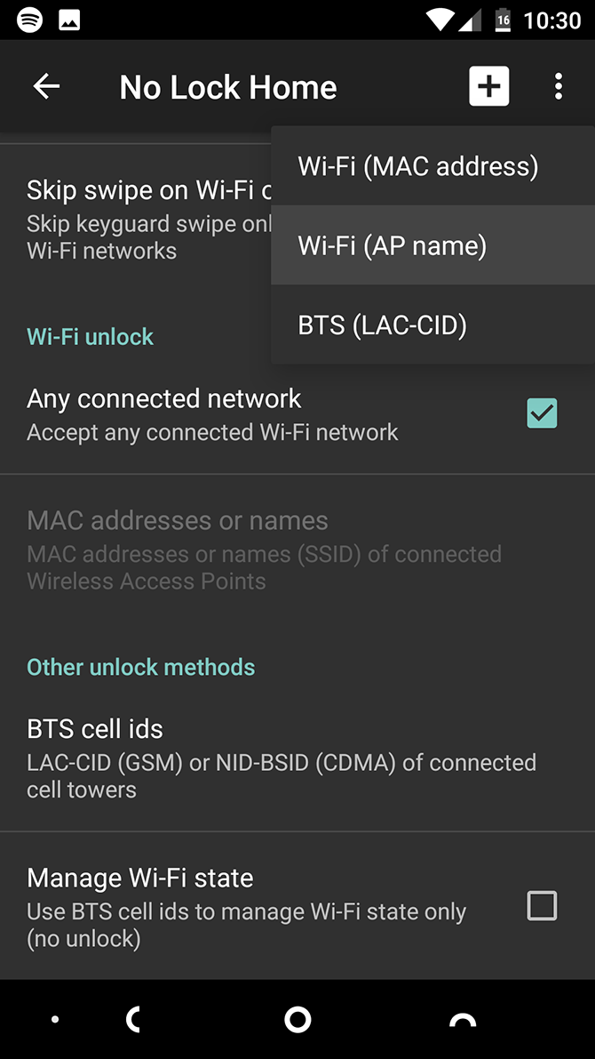 no lock home connect wifi