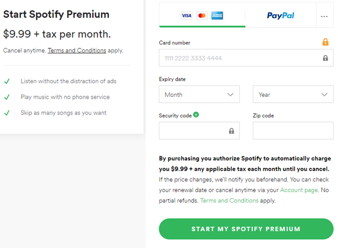 code para spotify premium 2016