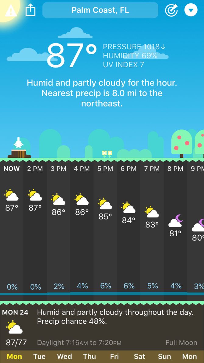 Carrot Weather Forecast