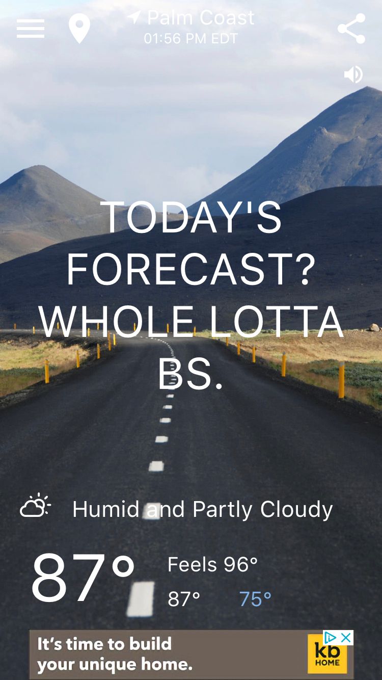 HumorCast Weather App