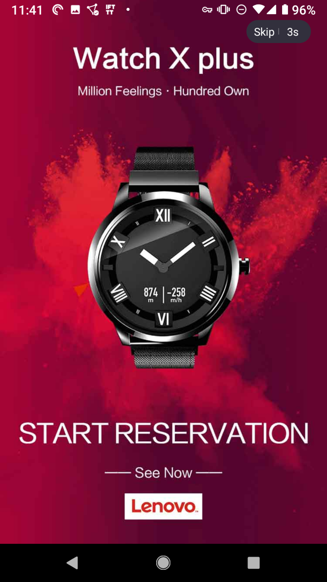 Lenovo Watch X Goes On Sale Today For ¥299 (~$45) - Gizmochina