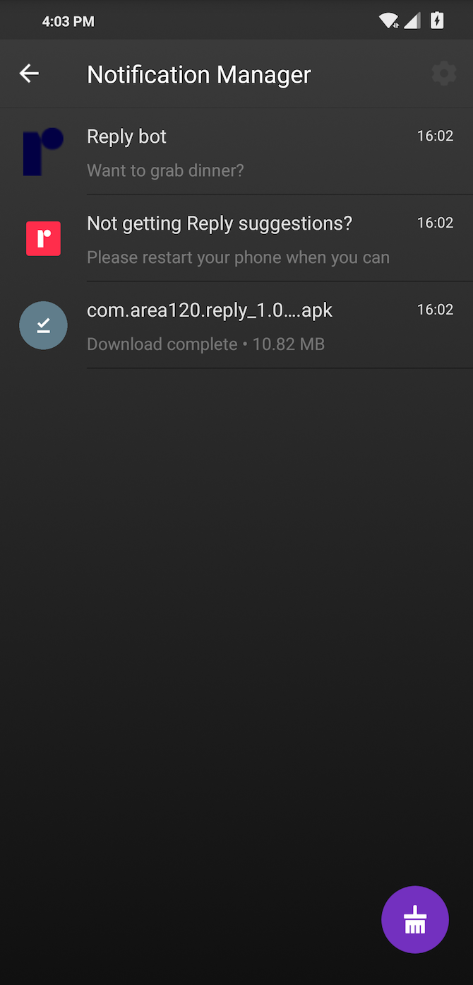 Apus Message Center Android Other Notifications