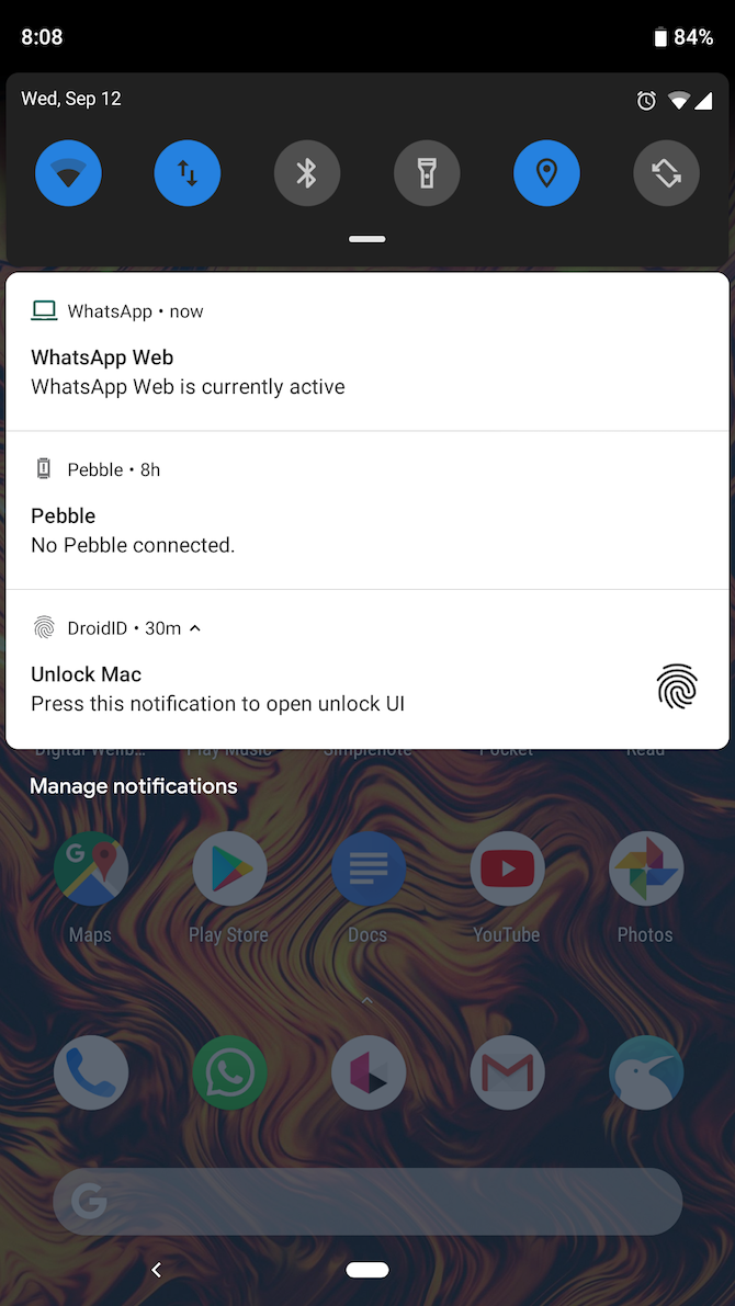 DroidID Android Notifications