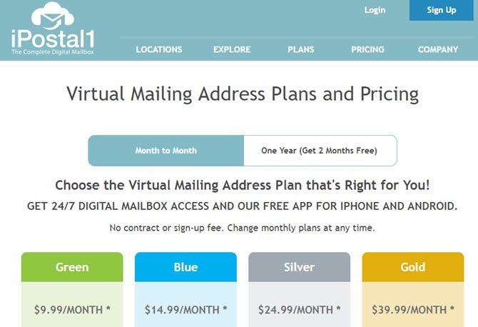 ipostal1 virtual mailbox