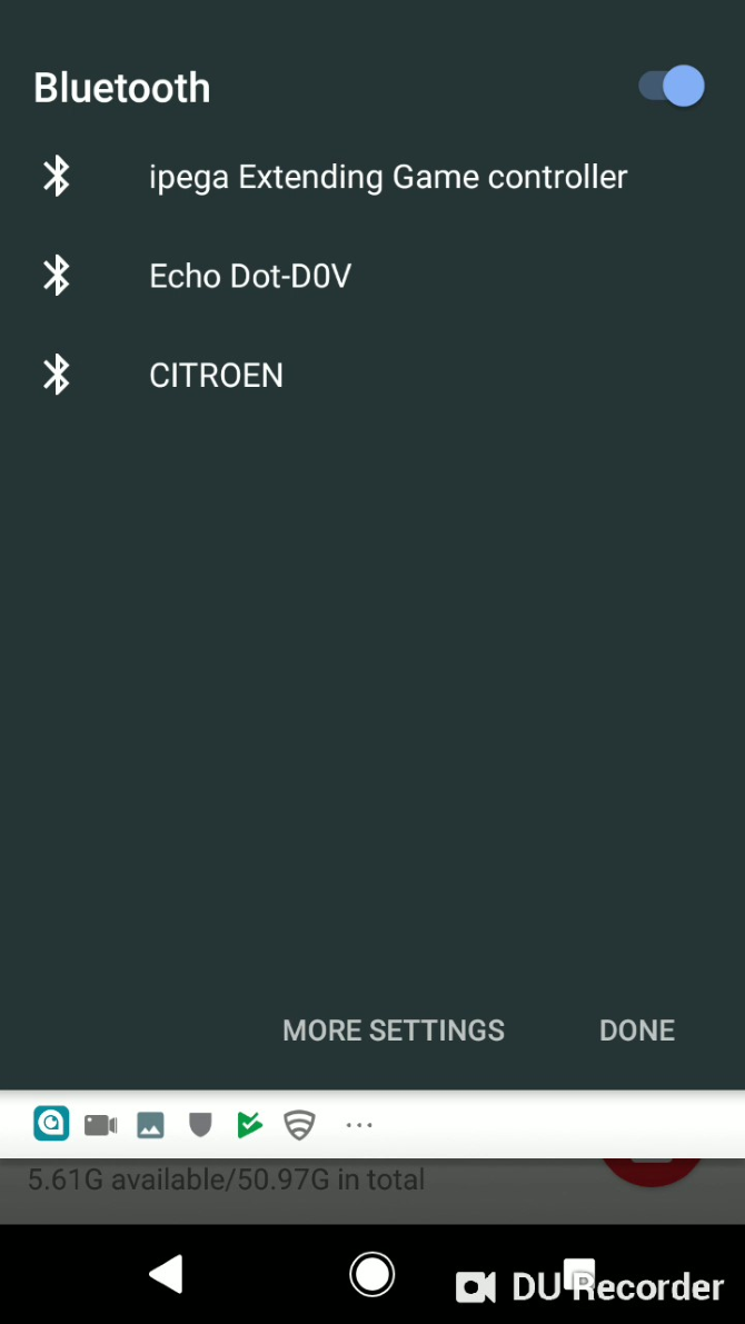 كيفية توصيل هاتف أندرويد بنظام الصوت في السيارة افتح إعدادات البلوتوث على نظام أندرويد