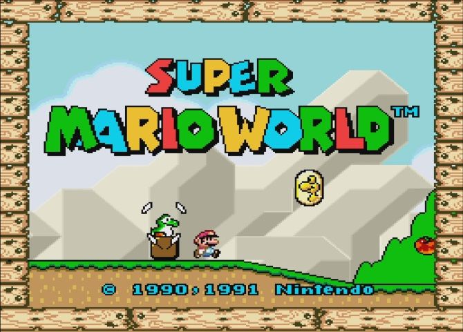 Nintendo Entertainment System Super Marioworld