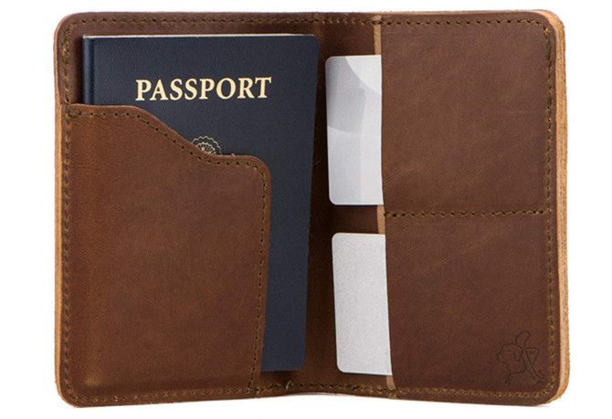 Saddleback Passport Wallet