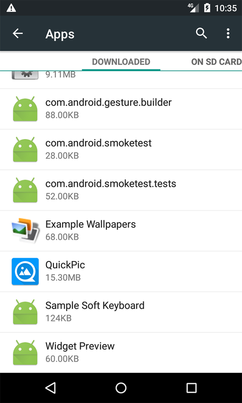 كيفية نقل التطبيقات إلى بطاقة SD على جهاز أندرويد الخاص بك android 5 اختر التطبيق