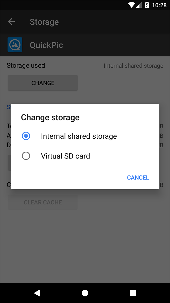 android 7 select sd card