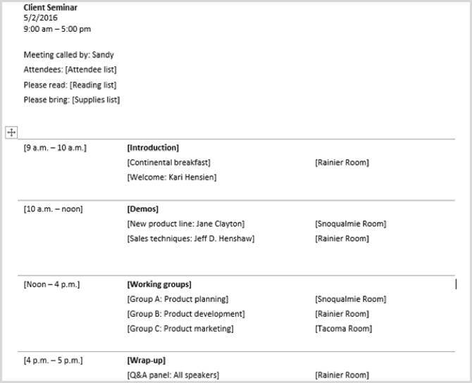 15 Free Meeting Agenda Templates For Microsoft Word