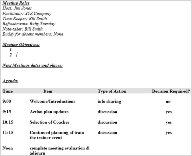 15 Free Meeting Agenda Templates For Microsoft Word