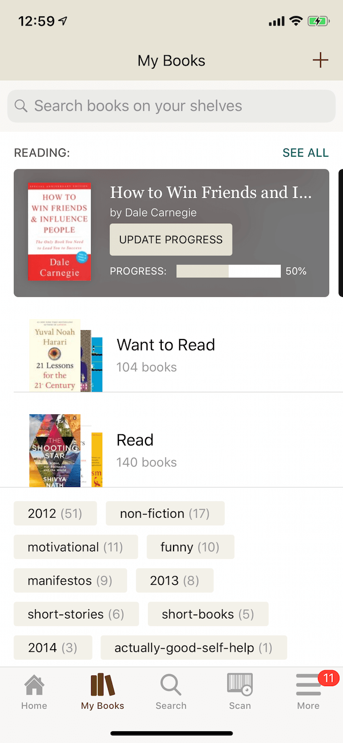 Goodreads for iPhone 2