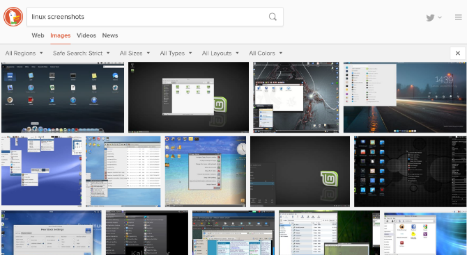 Linux desktop screenshots