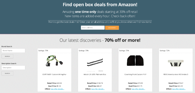 JungleFlip has the best Amazon open box deals to save money