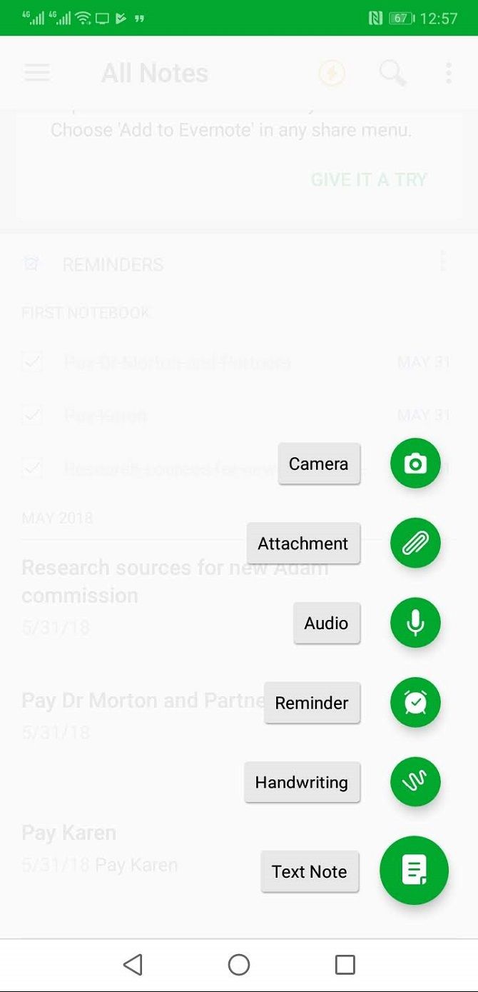 evernote-receipts-options