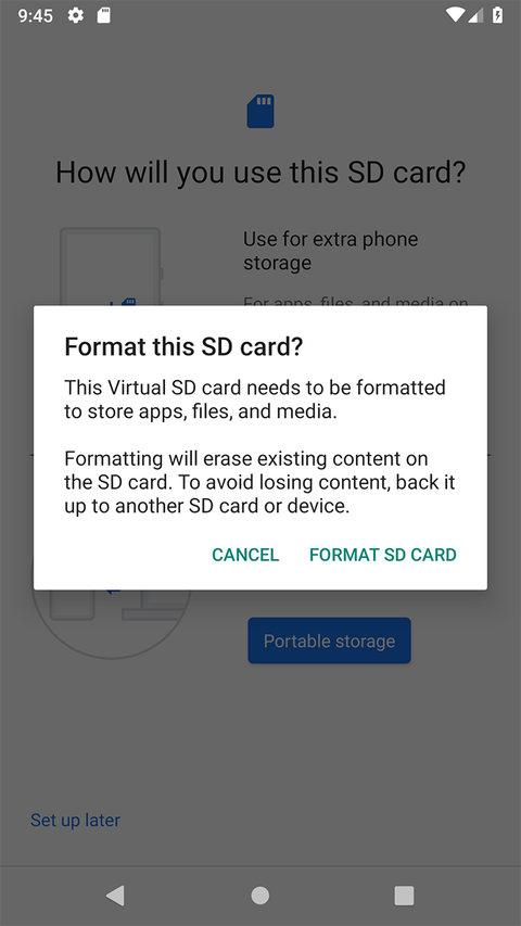 كيفية نقل التطبيقات إلى بطاقة SD على جهاز أندرويد الخاص بك بطاقة sd تنسيق التخزين القابل للتبني