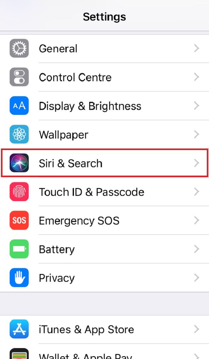 how to disable voice assistance on Apple iOS 12
