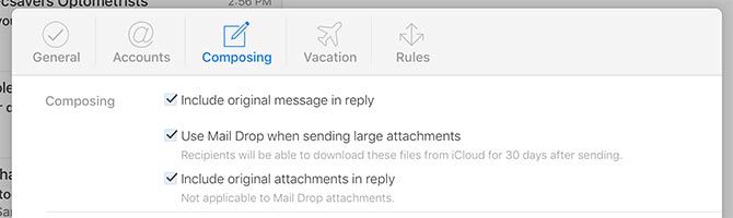 iCloud Mail Drop