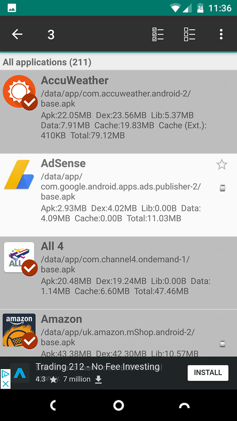 كيفية نقل التطبيقات إلى بطاقة SD على جهاز أندرويد الخاص بك links2sd نقل تطبيقات متعددة