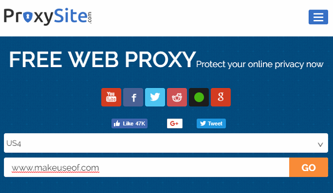 unblock proxy website