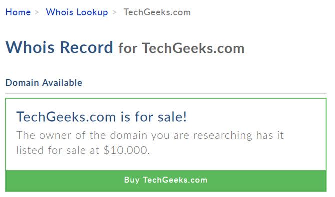 techgeeks for sale