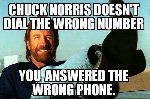 Chuck Norris Fact Meme