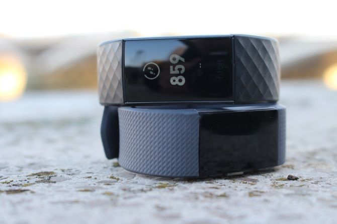 Fitbit Charge 3 On Top Of Fitbit Charge 2