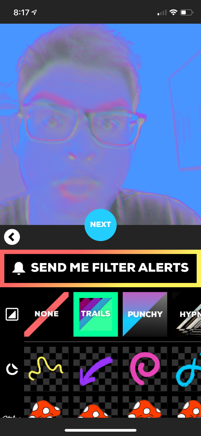 Making GIF with Giphy Cam 1