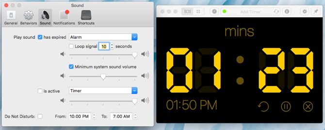 Red Hot Timer on Mac