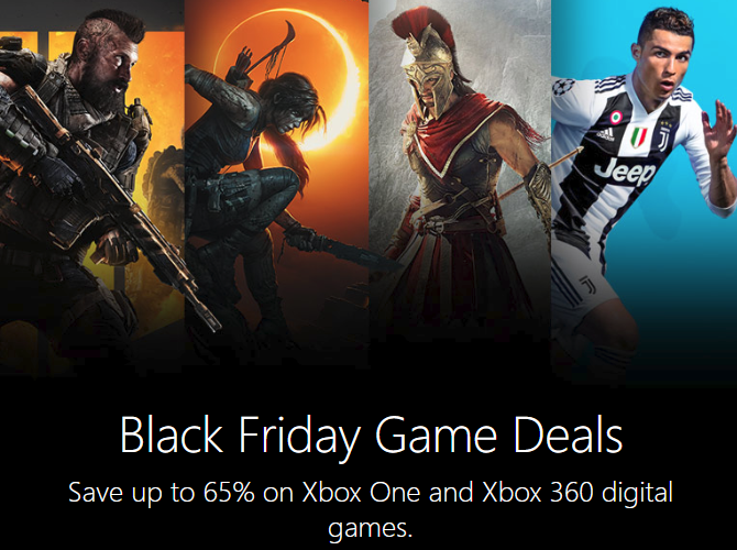 The Best Xbox One Black Friday Deals