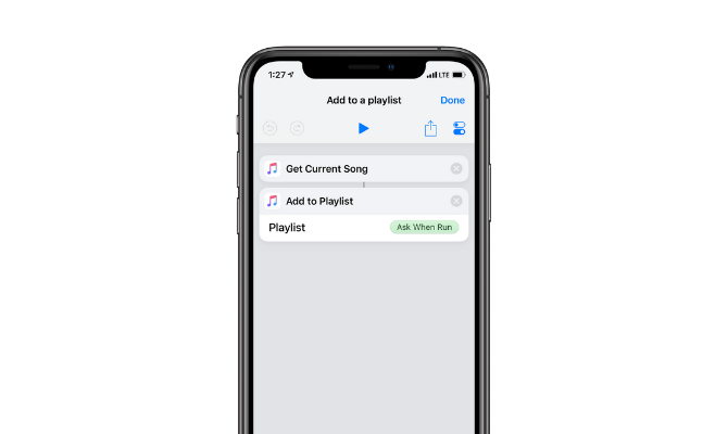 9 میانبر مفید آیفون برای خودکارسازی کارهای روزمره 8 iOS 12 shortcuts add to a playlist.png?q=50&fit=crop&w=750&dpr=1 -