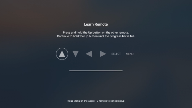 Learn Remote Apple TV